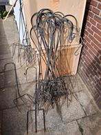 Metalen plantensteunen / bloemensteunen (groot aantal), Ophalen, Gebruikt