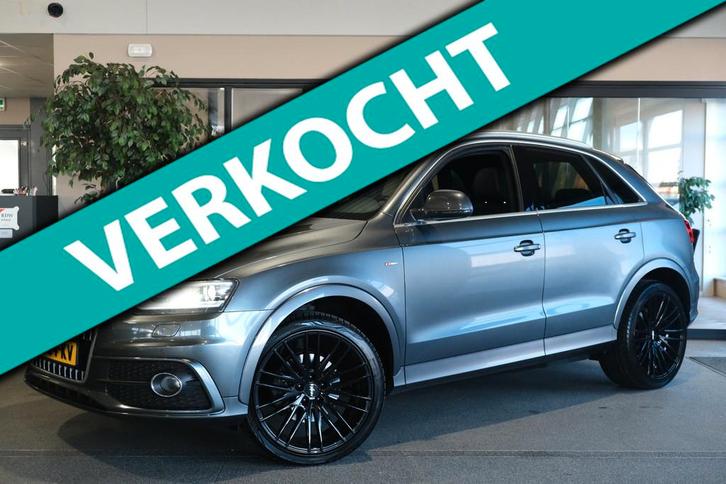 Audi Q3 2.0 TFSI quattro 2x S-Line Pano Trekhaak Cruise Navi, Auto's, Audi, Bedrijf, Te koop, Q3, 4x4, ABS, Airbags, Airconditioning