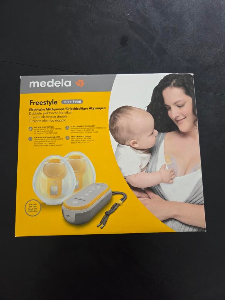 Medela handsfree freestyle borstkolf, Ophalen, Zo goed als nieuw, Borstkolf
