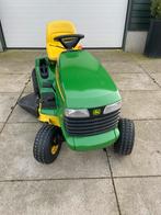 Nette Johndeere lt160 met Combi maaidek tekoop, Tuin en Terras, Zitmaaiers, Ophalen of Verzenden, Gebruikt, Mulchfunctie, 90 tot 120 cm