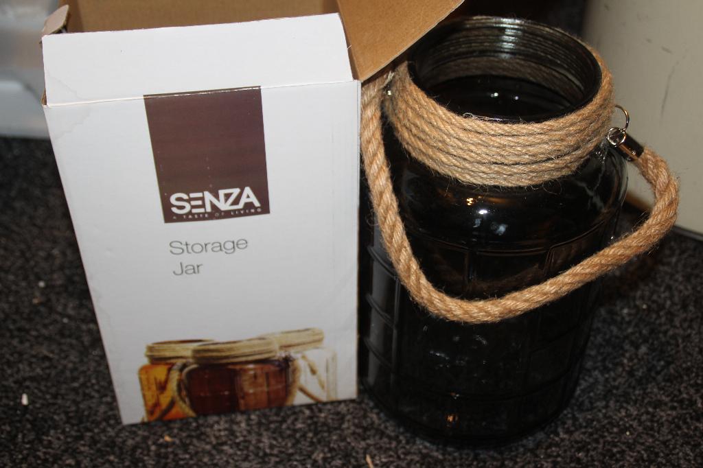 opbergpot senza 29 cm hoog(nieuw), Ophalen of Verzenden, Nieuw