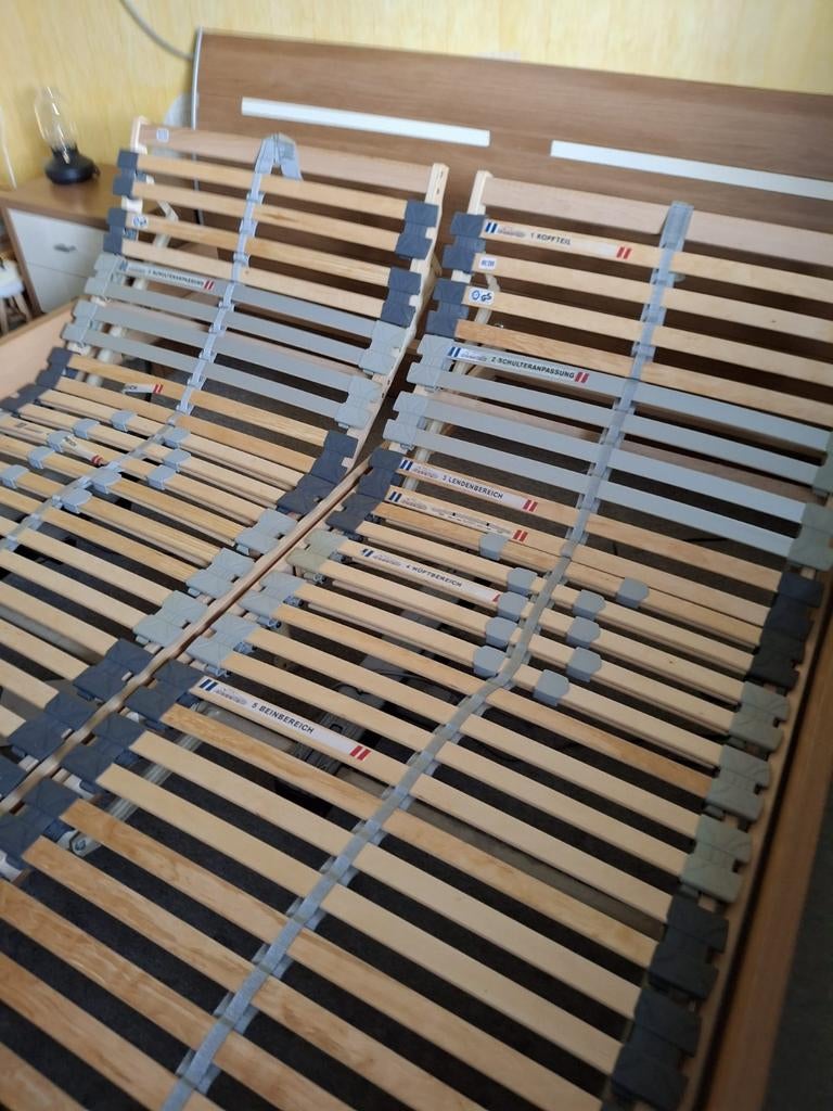 GRATIS TWEE PERSOONSBED, Huis en Inrichting, Slaapkamer | Bedden, Ophalen, Gebruikt, Tweepersoons, 180 cm