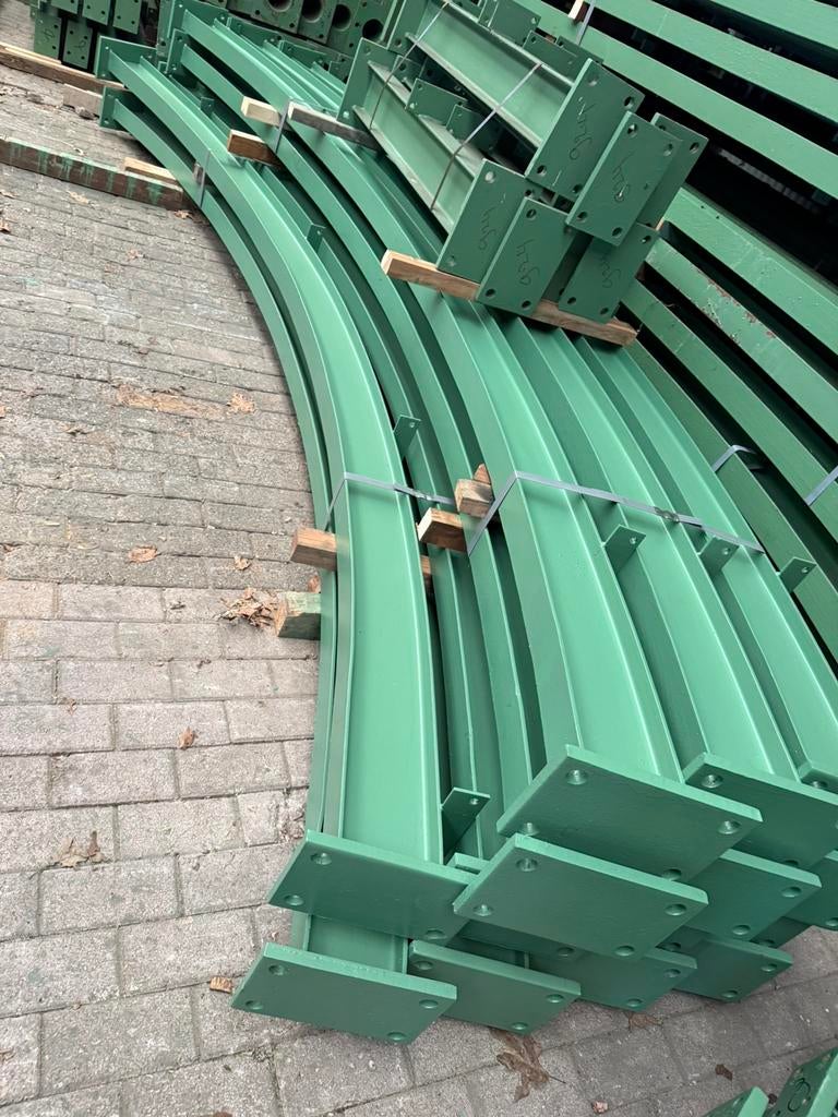 Varianthal spanten, Ophalen, Zo goed als nieuw