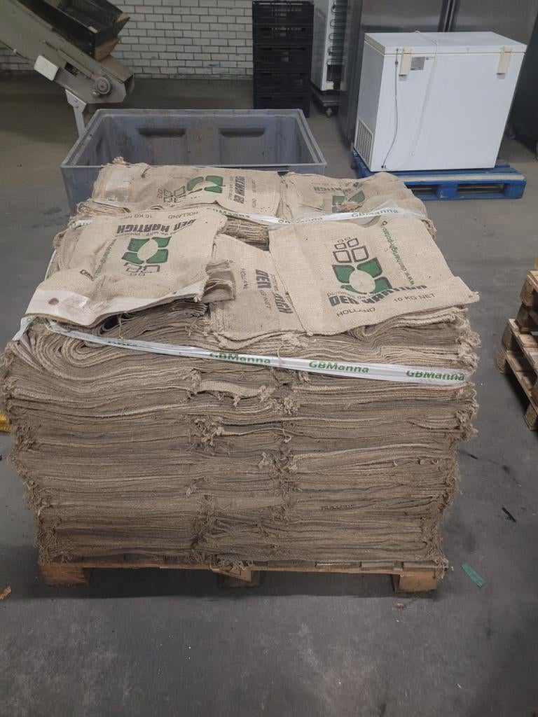 Pallet jute zakken voor 10 kg, Ophalen of Verzenden