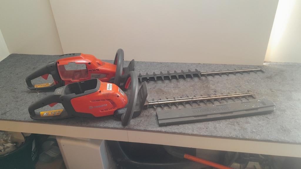 Husqvarna 520iHD70 accu heggenschaar professional knipschaar, Tuin en Terras, Heggenscharen, Ophalen, Zo goed als nieuw, Accu