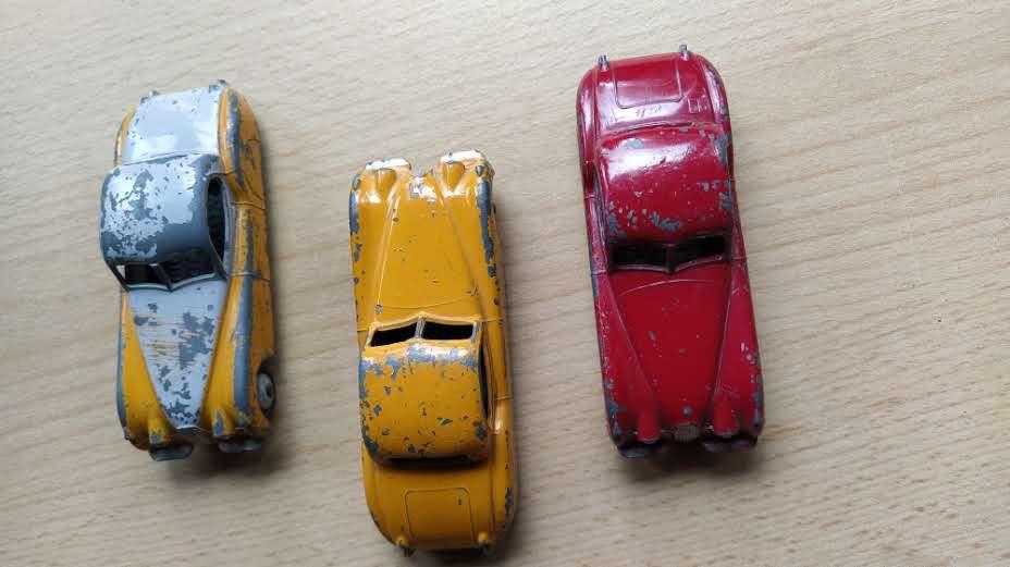 DINKY TOYS ENGLAND, JAGUAR XK 120, No. 157, Ophalen of Verzenden, Gebruikt, Auto, Dinky Toys