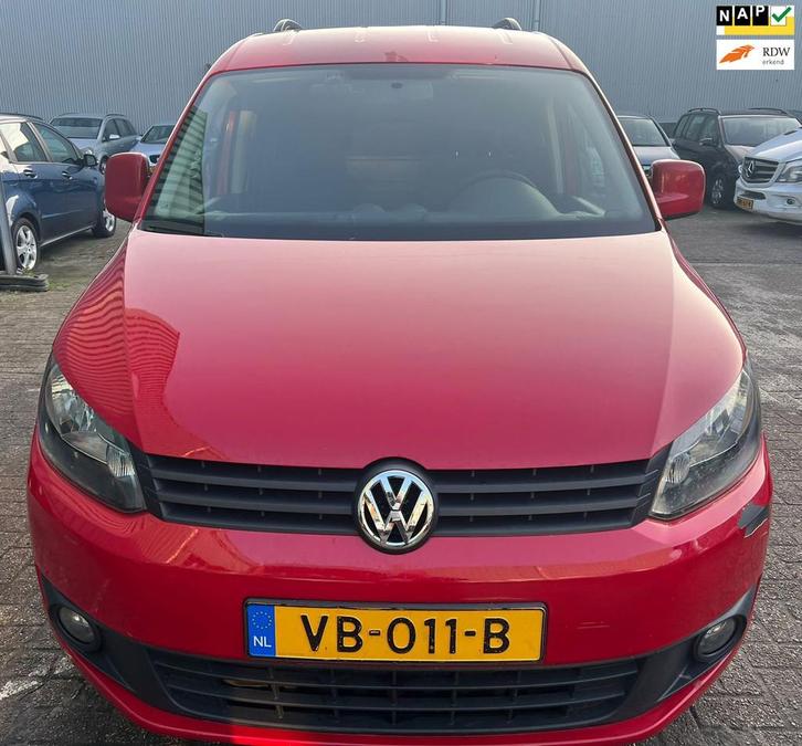 Volkswagen Caddy 1.6 TDI 1 injector defect sart and driving, Auto's, Bestelauto's, Bedrijf, Te koop, ABS, Airconditioning, Boordcomputer
