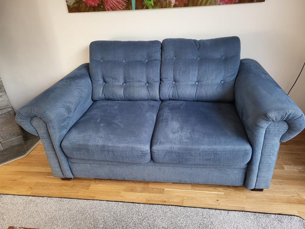 Tweezits bankstel, 180 cm breed, Huis en Inrichting, Banken | Bankstellen, Ophalen, Gebruikt, 150 tot 200 cm, Tweepersoons