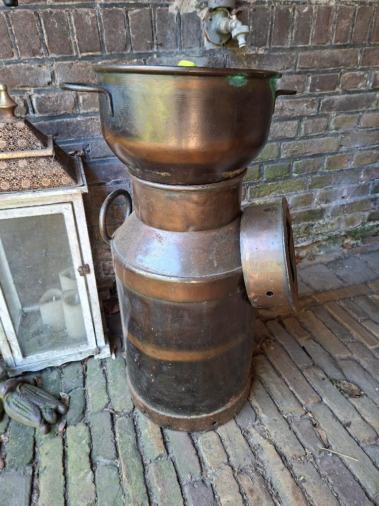 melkbus verkoperd incl teems  complete set, Antiek en Kunst, Ophalen