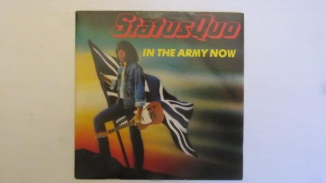 Status Quo In The Army Now { Frankrijk }, 7 inch, Single, Ophalen of Verzenden, Zo goed als nieuw
