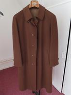Heren wollen lange jas, Kleding | Heren, Ophalen of Verzenden, Zo goed als nieuw, Bruin