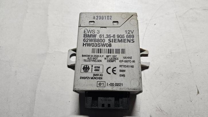EWS 3 start module BMW 3 / 5 / 7 serie E46 E39 E38 613569056, Auto-onderdelen, Elektronica en Kabels, Gebruikt, Herkomst onderdeel bekend