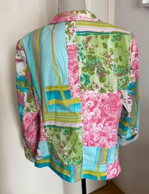 gekleurd jasje van Verse maat 44[v], Kleding | Dames, Jasjes, Kostuums en Pakken, Overige kleuren, Maat 42/44 (L), Ophalen of Verzenden