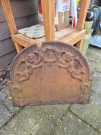 Haardplaat gietijzer, Ophalen, Vrijstaande haard, Houthaard