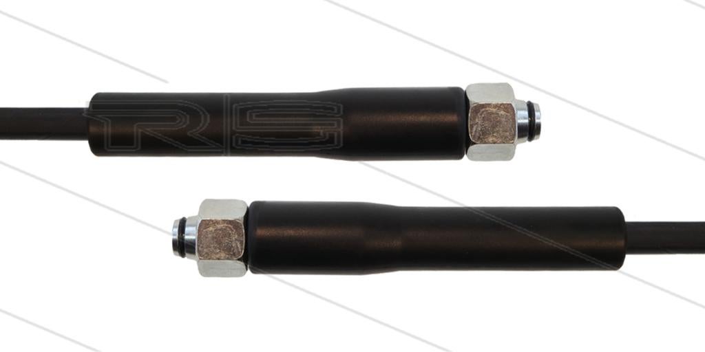 Hogedrukslang 5/16" Zwart 20m met M18 Wartel, Verzenden