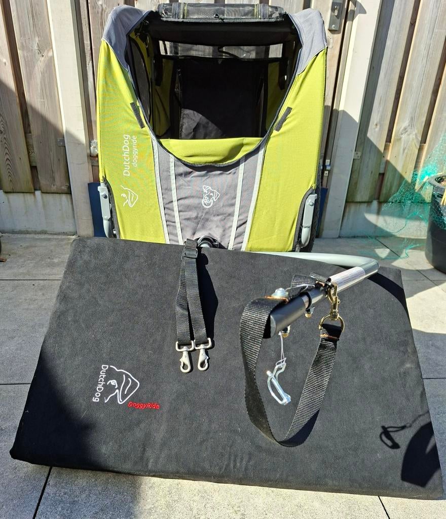 Doggyride Novel Hondenfietskar - Aluminium, tot 50 kg, Ophalen, Zo goed als nieuw, Hondenkar