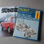 Talbot Chrysler Sunbeam 1977 1982 Haynes handboek werkplaats, Gelezen, Ophalen of Verzenden