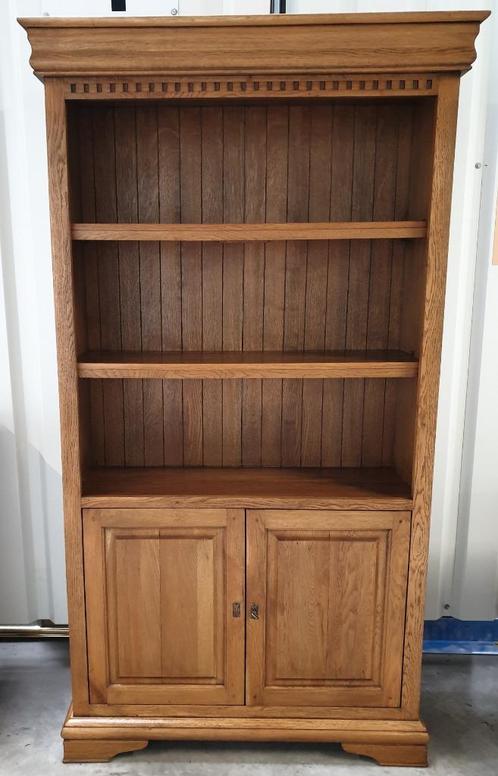Prachtige koloniale buffetkast in massieve eik. Levering., Huis en Inrichting, Kasten | Buffetkasten, Gebruikt, 150 tot 200 cm