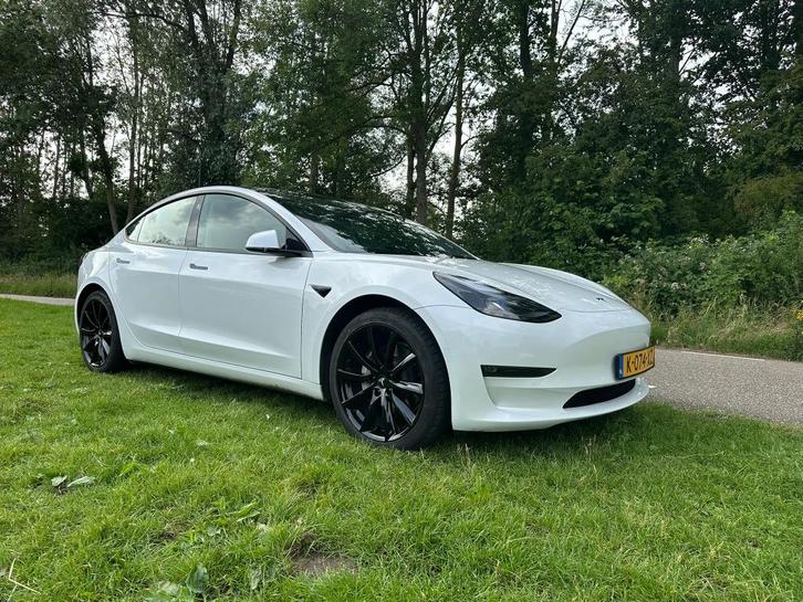 Tesla Model 3 2021 Long Range AWD Full Self Driving Trekhaak, Auto's, Tesla, Particulier, Model 3, 360° camera, ABS, Achteruitrijcamera