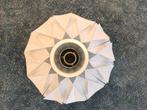 Prachtige Deens design lampenkap le klint, Ophalen of Verzenden, Gebruikt, Rond, Minder dan 25 cm