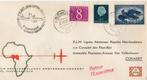 Luchtpost FDC  KLM  1960, Postzegels en Munten, Brieven en Enveloppen | Nederland, Envelop, Ophalen of Verzenden