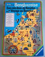 Spel: Vintage Ravensburger Een Reis door de Benelux 1974, Hobby en Vrije tijd, Gezelschapsspellen | Bordspellen, Ophalen, Gebruikt