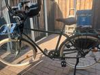 ELOPS Stadsfiets heren Elops 520 kaki, Zo goed als nieuw, Ophalen, Overige merken, Minder dan 10 versnellingen