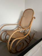 Thonet webbing schommelstoel, Ophalen, Gebruikt, Wit, Eén