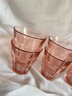 6 nieuwe roze Duralex water of sapglazen 25 cl, Huis en Inrichting, Keuken | Servies, Glas of Glazen, Nieuw, Ophalen of Verzenden