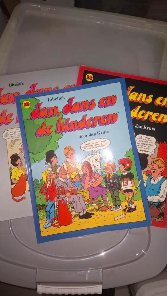 120 boeken Jan Jans en de kinderen., Boeken, Stripboeken, Gelezen, Complete serie of reeks, Ophalen of Verzenden