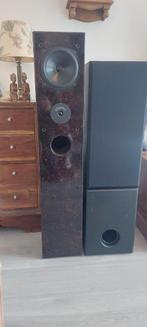 Elipson colonne duson (nieuwe foamranden), Zo goed als nieuw, 120 watt of meer, Front, Rear of Stereo speakers, Ophalen