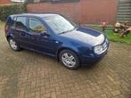 Volkswagen Golf 1.6 77KW 2003 Blauw, Auto's, Voorwielaandrijving, 1145 kg, Zwart, 4 cilinders