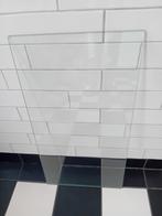 3 Glazen Legplanken 66x34cm, Ophalen, Gebruikt, Overige kleuren, 50 tot 100 cm