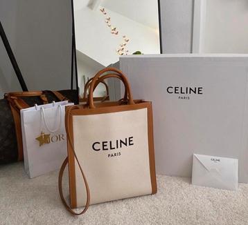 Authentieke Céline Vertical Cabas small tas beschikbaar voor biedingen