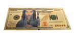 Verenigde Staten 100 Dollars VERGULD Aragorn (Lord of the Ri, Postzegels en Munten, Ophalen of Verzenden, Noord-Amerika, Los biljet
