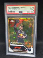 F1 Max Verstappen #156 Topps Sapphire PSA 9 Genummerd 27/50, Verzenden, Nieuw, Plaatje