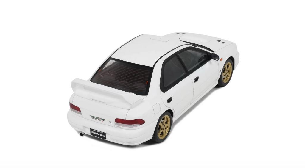 SUBARU IMPREZA WRX TYPE RA STI WIT 2000 1/18 OTTO OT490, Hobby en Vrije tijd, Modelauto's | 1:18, Verzenden, Nieuw, Auto, OttOMobile