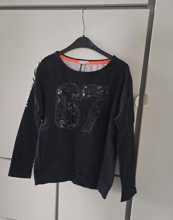 longsleeve shirt lange mouw Kiddo Girls 134 140 zwart paille beschikbaar voor biedingen