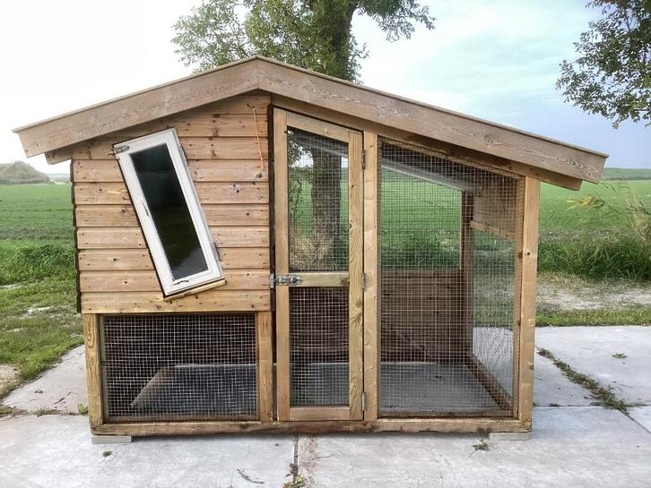 Kippenhok, Dieren en Toebehoren, Pluimvee | Toebehoren, Gebruikt, Kippenhok of Kippenren, Ophalen