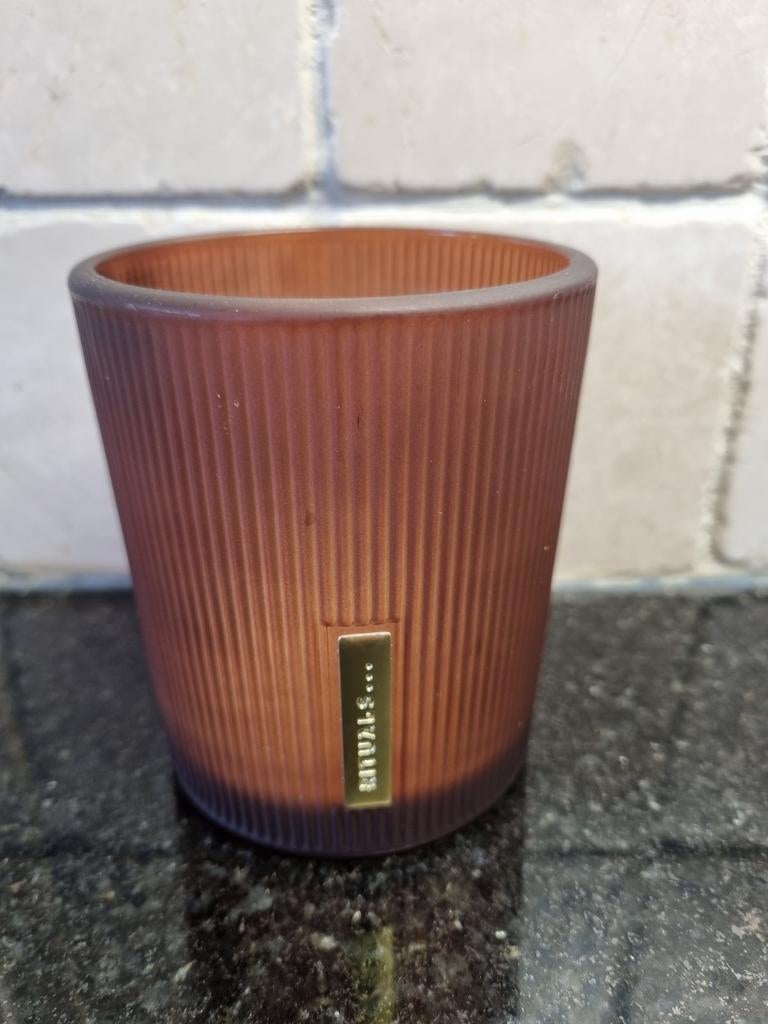 Rituals Geurkaars Houder, Huis en Inrichting, Overige materialen, Gebruikt, Bruin, Ophalen of Verzenden