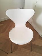 Vlinderstoel Fritz Hansen  - wit - 4-poot chroom, Ophalen, Gebruikt, Wit, Eén