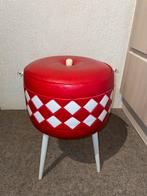 Vintage Naaikoffertje op Pootjes, Kunststof, Gebruikt, 50 tot 100 cm, Ophalen of Verzenden