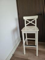 Vier barkrukken Ikea, Huis en Inrichting, Barkrukken, Ophalen, Gebruikt, Met voetsteun, 60 tot 90 cm