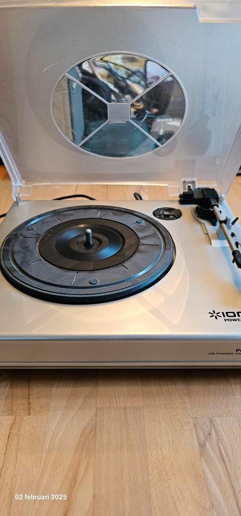 ION platenspeler, Audio, Tv en Foto, Platenspelers, Zo goed als nieuw, Overige merken, USB-aansluiting, Ophalen