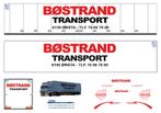Vrachtauto decal 1:50 Bostrand transport Noorwegen ( type 1), Hobby en Vrije tijd, Modelauto's | 1:50, Nieuw, Overige merken, Bus of Vrachtwagen