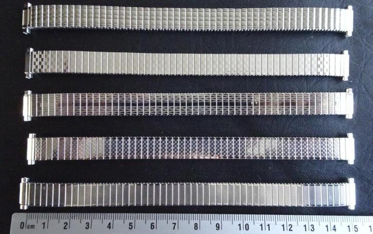 Flex horlogeband (rekband)RVS, Sieraden, Tassen en Uiterlijk, Overige Accessoires, Nieuw, Ophalen of Verzenden