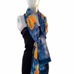 Handgemaakte sjaals en ceintuurs natuurlijke Japanse zijde, Verzenden, Nieuw, Maat 46/48 (XL) of groter, Sjaal