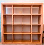 Expedit 16 vaks vakkenkast ikea eiken/berken effect, Ophalen, Met plank(en), Gebruikt, 100 tot 150 cm