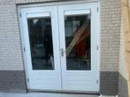 Houten Kozijn met tuindeuren, Doe-het-zelf en Verbouw, Ophalen, Gebruikt, Hout