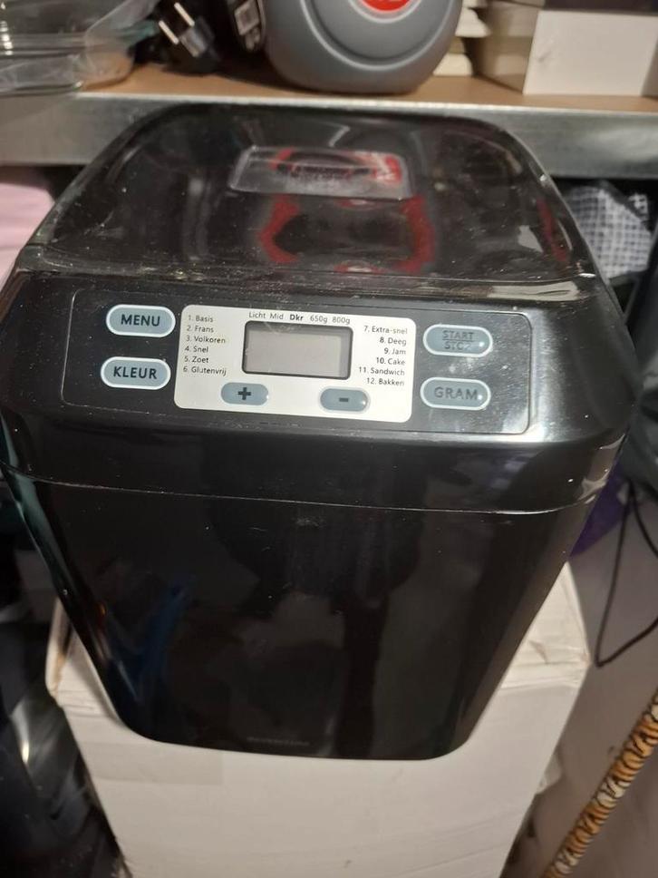 Broodbakmachine - Perfect voor zelfgebakken brood!, Witgoed en Apparatuur, Broodbakmachines, Gebruikt, Met timer, 400 tot 800 gram deeg